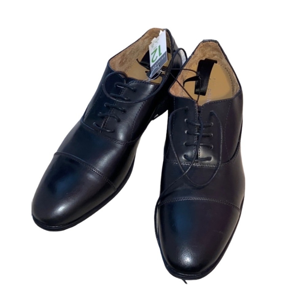 NWT Primark Men’s Black Dress Shoes Size 12